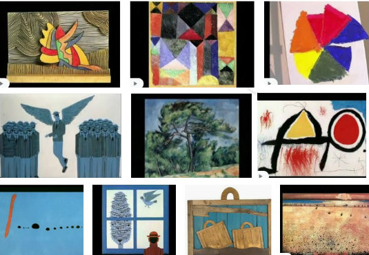 Μαθήματα ζωγραφικής για παιδιά με έμπνευση έργα των ζωγράφων Klee, Miro, Γαΐτη, Van Gogh κ.α