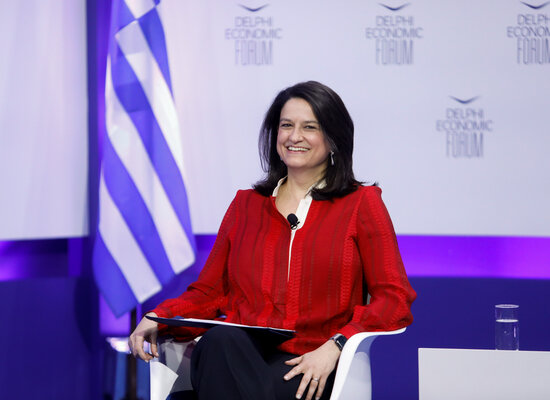 «Για το αναβαθμισμένο σχολείο των πολλαπλών γνώσεων, των δεξιοτήτων και των προοπτικών» Νίκη Κεραμέως, Οικονομικό Φόρουμ Δελφών