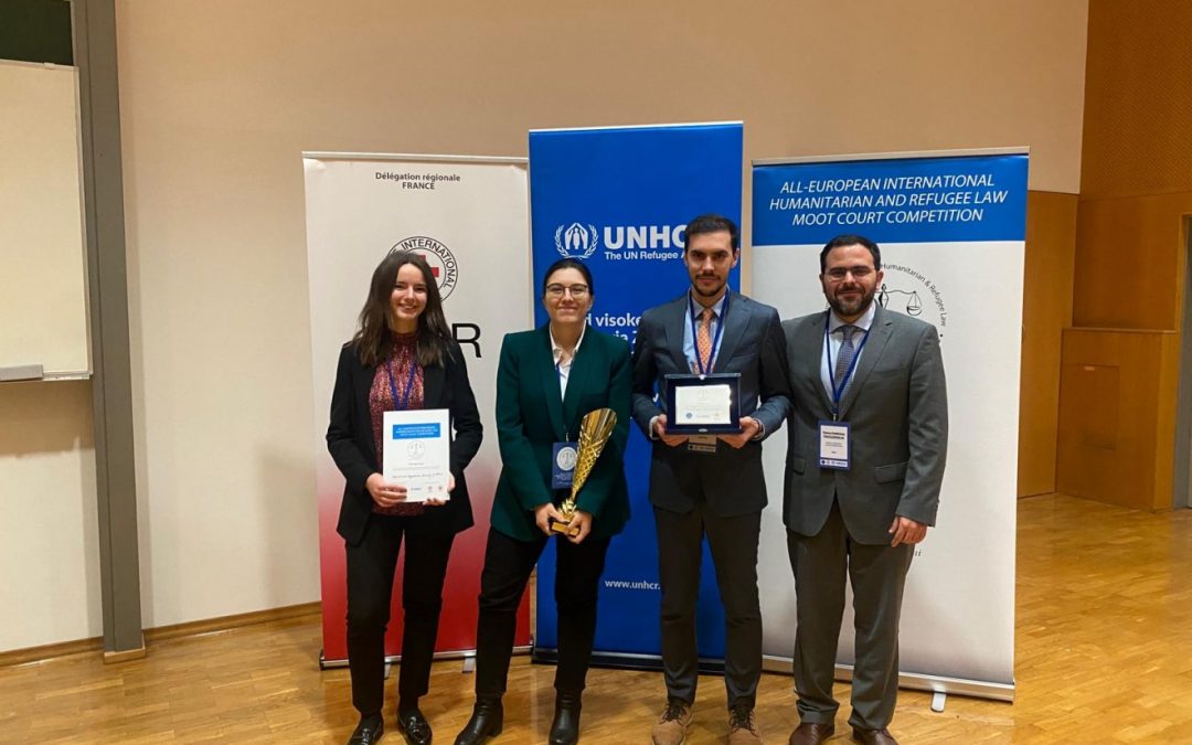 Η ομάδα της Νομικής Σχολής του EKΠA κέρδισε τον Πανευρωπαϊκό Διαγωνισμό Εικονικής Δίκης Διεθνούς Ανθρωπιστικού και Προσφυγικού Δικαίου 2022
