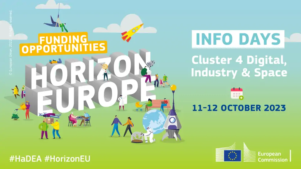 HORIZON EUROPE | Cluster 4 “Digital, Industry and Space”: Ενημερωτική Εκδήλωση