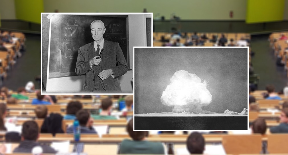 Διάλεξη του Καθηγητή του ΕΚΠΑ Θ. Αραμπατζή με θέμα “Ο Οπενχάιμερ και η ατομική βόμβα: Δύο βιογραφίες”